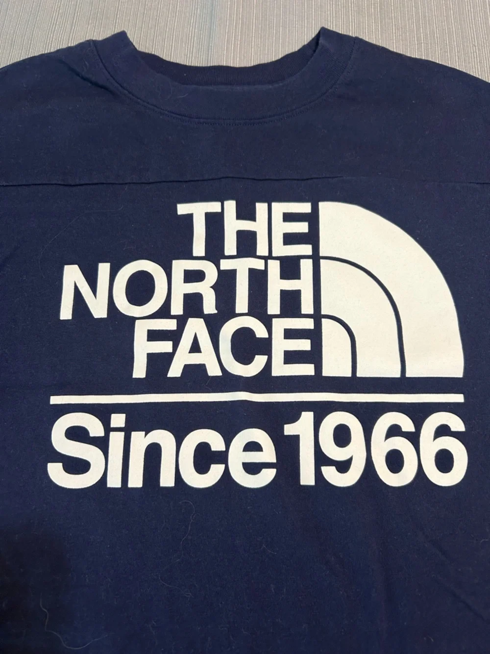 The North Face Navy Short-Sleeve Logo Tee - Picture 6 of 11
